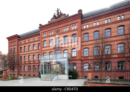 Lo sviluppo della Turingia Banca, Benary-Building, Erfurt, Turingia, Germania, Europa PublicGround Foto Stock