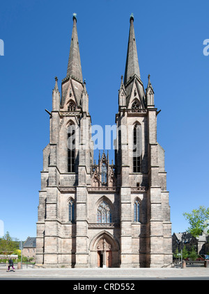 Santa Elisabetta è la Chiesa, Marburg, Hesse, Germania, Europa PublicGround Foto Stock