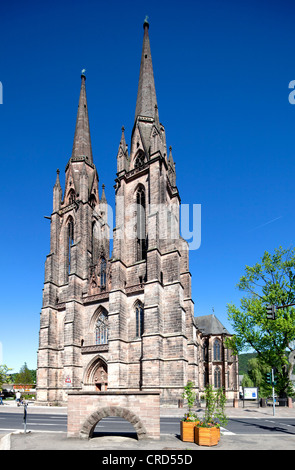 Santa Elisabetta è la Chiesa, Marburg, Hesse, Germania, Europa PublicGround Foto Stock