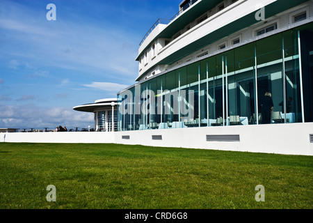 1920s hotel fronte in vetro sul fronte mare midland hotel Foto Stock