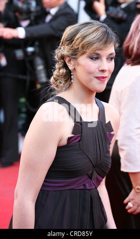 Alysson Paradis presso la loro uccisione dolcemente lo screening di gala al sessantacinquesimo Festival del Cinema di Cannes Francia. Martedì 22 Maggio 2012 Foto Stock