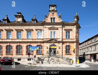 Il vecchio ufficio postale, Eisenach, Turingia, Germania, Europa PublicGround Foto Stock