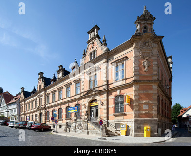 Il vecchio ufficio postale, Eisenach, Turingia, Germania, Europa PublicGround Foto Stock