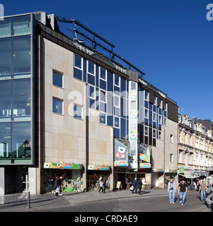 Edificio commerciale, Ursulinerstrasse, post-guerra di architettura, Aachen, Renania settentrionale-Vestfalia, Germania, Europa PublicGround Foto Stock