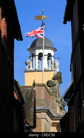 La Buttercross, Ludlow, Shropshire, Inghilterra, Europa Foto Stock