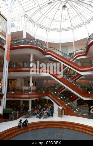 Princes Square Shopping Centre in central Glasgow Scotland Regno Unito Foto Stock