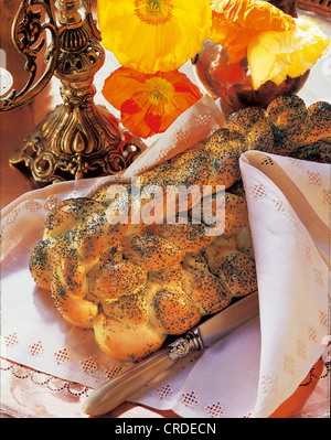 Challah, pane per le vacanze, Israele. Foto Stock