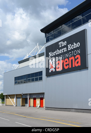 L'eco del Nord Darlington Arena nella periferia di Darlington. Preso in una giornata di sole in 2012 Foto Stock