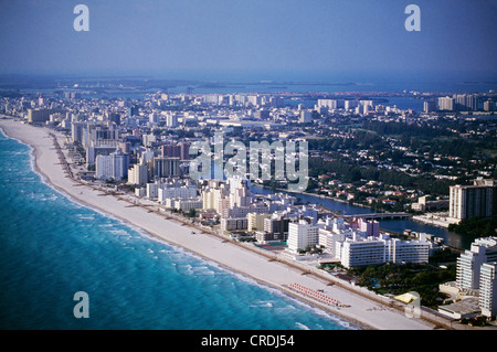 Scenic Ocean/Vista Città Florida Foto Stock