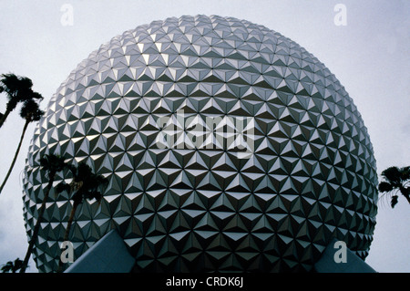 Astronave terra, Epcot Center, Florida Foto Stock