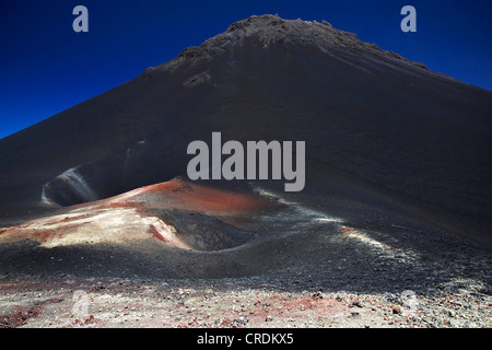 Pico pequenho e Pico de Fogo, Capo Verde Isole di Capo Verde, Fogo Foto Stock