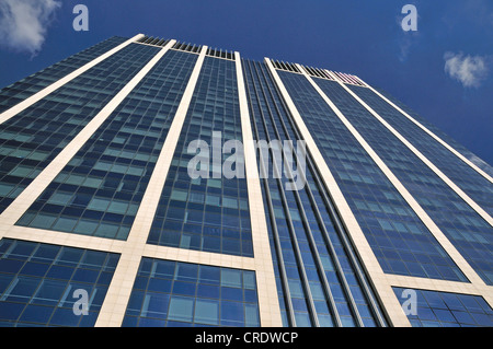Torre della Finanza, Tour des Finances, Financietoren, Bruxelles, Brabant, Belgio, Europa PublicGround Foto Stock