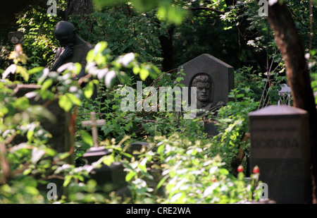 Cimitero di Mosca di Neujungfrauenklosters Foto Stock