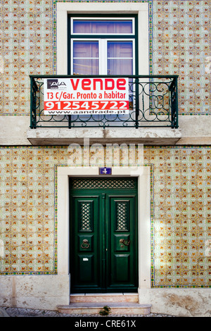 Segno, proprietà in vendita in Lisbona, Portogallo, Europa Foto Stock