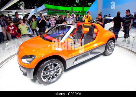 Volkswagen, VW fino Buggy, 64th International Motor Show, IAA, 2011, Frankfurt am Main, Hesse, Germania, Europa Foto Stock