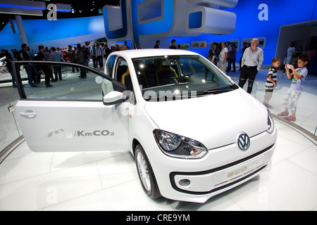 Volkswagen, VW Eco up, 64th International Motor Show, IAA, 2011, Frankfurt am Main, Hesse, Germania, Europa Foto Stock