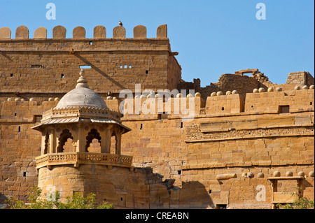 Fortezza di Jaisalmer, Rajasthan, India, Asia Foto Stock