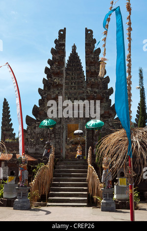 Pura Ulun Danu Batur tempio, Kintamani, centro di Bali, Bali, Indonesia, Asia sud-orientale, Asia Foto Stock