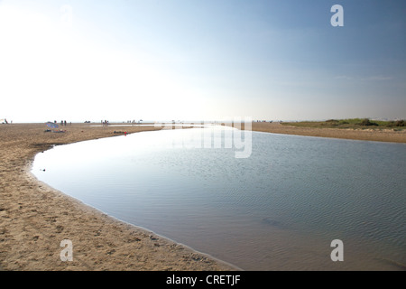 Spiaggia di Cala Encendida a cadice andalusia in Spagna Foto Stock