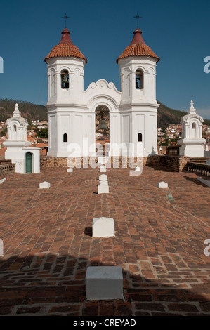 San Felipe Neri chiesa campanili (1795) Foto Stock