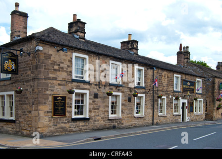 La regina delle armi, Bakewell, Derbyshire Foto Stock