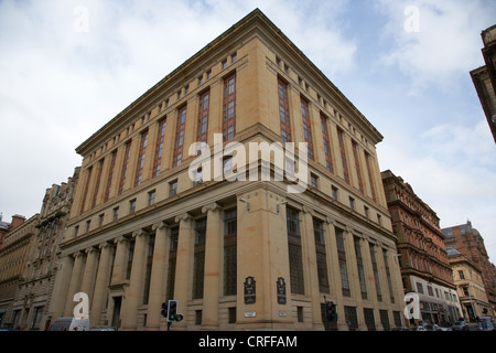 Bank of Scotland glasgow capo ufficio all'angolo di St vincent e Renfield Street Glasgow Scotland Regno Unito ora banca hbos hq Foto Stock