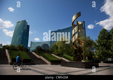 Zhongguancun o Zhong Guan Cun, è un polo tecnologico nel Distretto Haidian, Pechino, Cina. Foto Stock