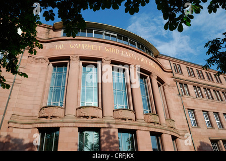 Albert Ludwigs Università di Friburgo, Kollegiengebäude I, Freiburg, Germania Foto Stock