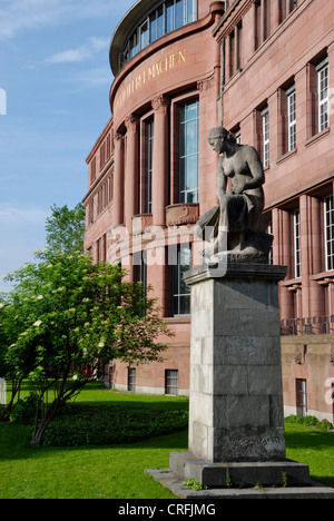 Albert Ludwigs Università di Friburgo, Kollegiengebäude I, Freiburg, Germania Foto Stock