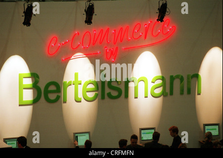 Hannover, Germania, sull'e-commerce al CeBIT 2000 Foto Stock