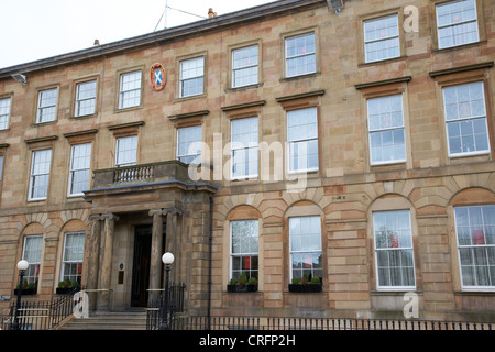 Royal Scottish automobile club georgiano ora il Blythswood Square hotel Glasgow Scotland Regno Unito Foto Stock