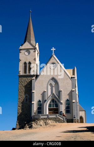 Il tedesco Felsenkirche, Namibia, Luederitz Foto Stock