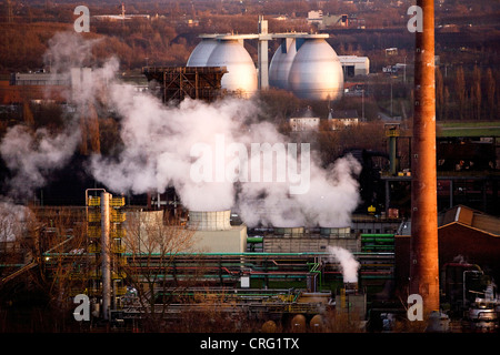 Prosperare cokeria e impianto di trattamento delle acque reflue Emscher, in Germania, in Renania settentrionale-Vestfalia, Bottrop Foto Stock