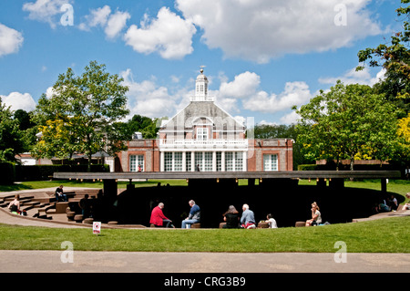 La Serpentine Gallery e il Pavilion 2012. Progettato da Herzog & de Meuron e ai Weiwei. Foto Stock