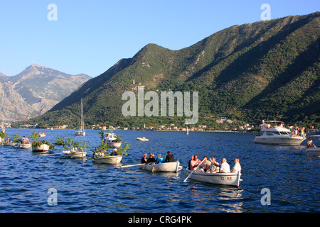 Festival Fasinada, Perast, Montenegro Foto Stock