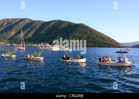 Festival Fasinada, Perast, Montenegro Foto Stock