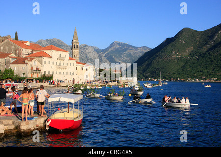 Festival Fasinada, Perast, Montenegro Foto Stock