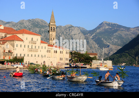 Festival Fasinada, Perast, Montenegro Foto Stock