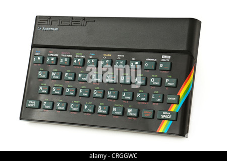 1982 Sinclair ZX Spectrum personal computer Foto Stock