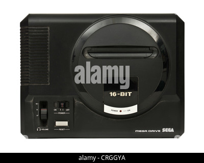 Prima versione europea del classico Sega Mega Drive 16-bit video della console di gioco (1990) Foto Stock