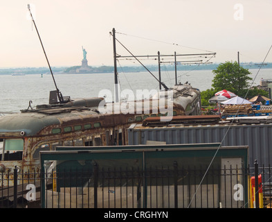 Brooklyn Red Hook carrello Foto Stock