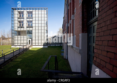 Ex pit Oberschuir, una parte della miniera di carbone il consolidamento , in Germania, in Renania settentrionale-Vestfalia, la zona della Ruhr, Gelsenkirchen Foto Stock