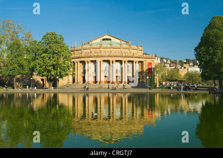 Teatro Staatstheater - Grosses Haus , Germania, Baden-Wuerttemberg, Stoccarda Foto Stock