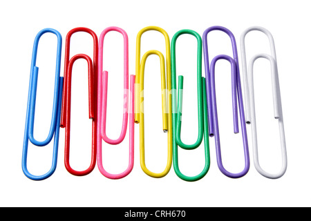 Clip di carta Foto Stock