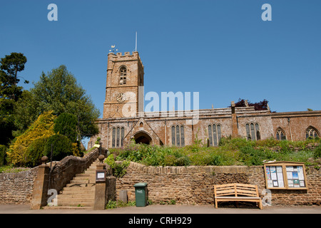 La Chiesa Parrocchiale di San Pietro e di San Paolo, Swalcliffe, Oxfordshire, England, Regno Unito Foto Stock