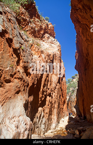 Standley Chasm nel West MacDonnell Ranges Foto Stock