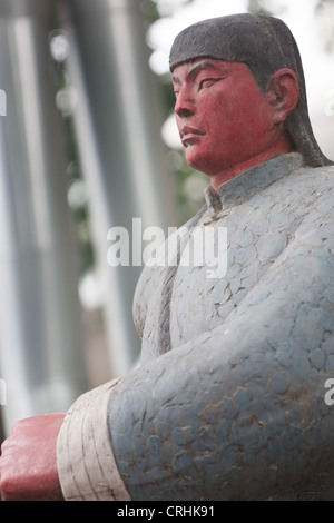 Nell'anca e alla moda Quartiere Artistico 798, piena di musei, gallerie e mostre, a Pechino, Cina Foto Stock