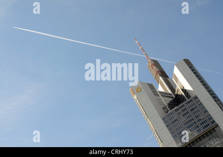 Foto di edifici tradizionali e grattacieli di Francoforte (principale) Foto Stock