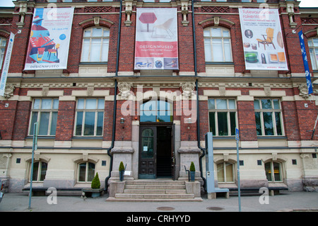 Designmuseo le arti e il museo del design esterno centro di Helsinki Finlandia Europa Foto Stock