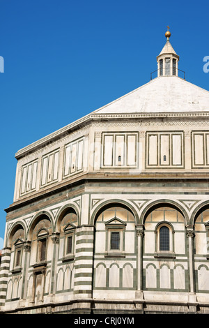 Battistero di Firenze o il Battistero di San Giovanni di dettaglio. Toscana, Italia. Foto Stock